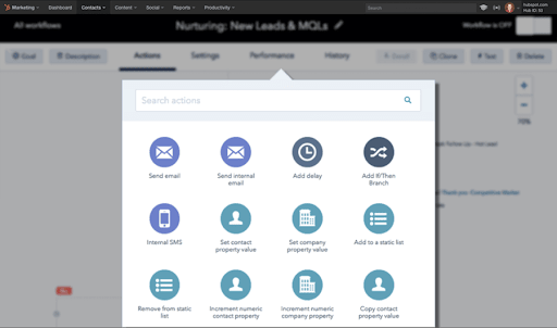 CRM Window in HubSpot - HubSpot Marketing Automation